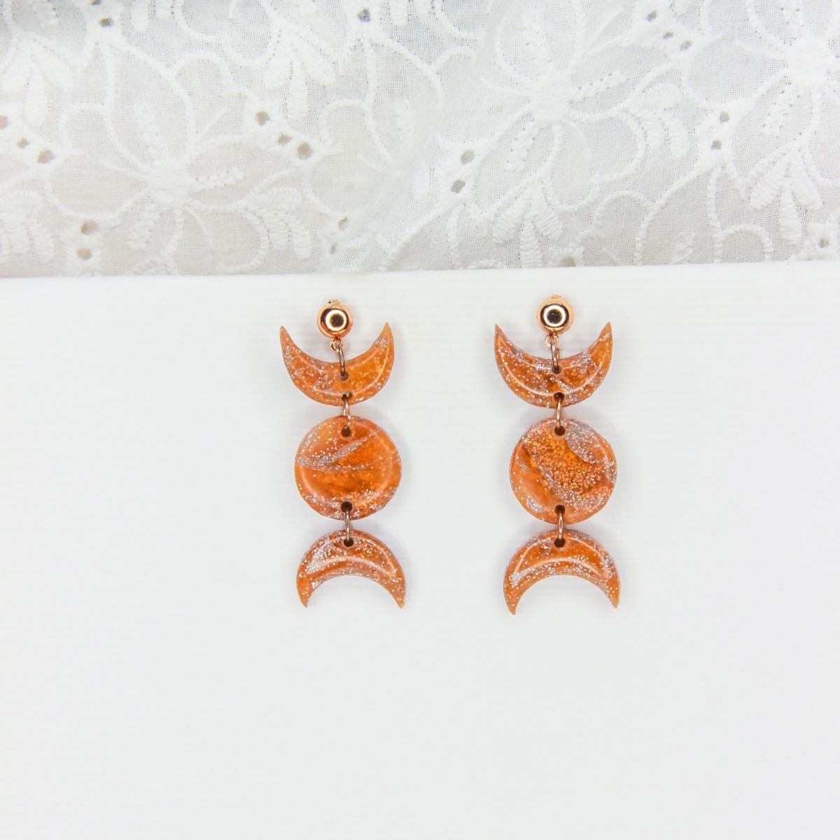 Amber Mini Moon Phases